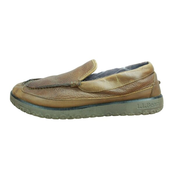 L.L. Bean | Shoes | Ll Bean All Week Brown Leather Shearling  display picture 1